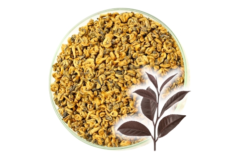 Herbata Czarna YUNNAN GOLDEN SPIRAL | Czyste Złoto w Filiżance !